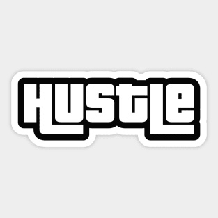 Hustle Sticker